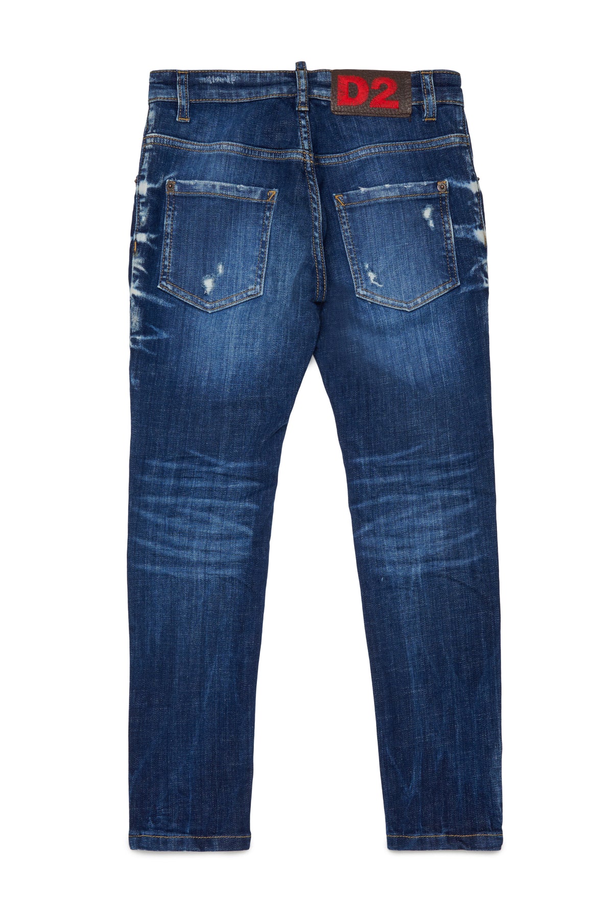 Jeans skinny lavaggio blu medio - Skater