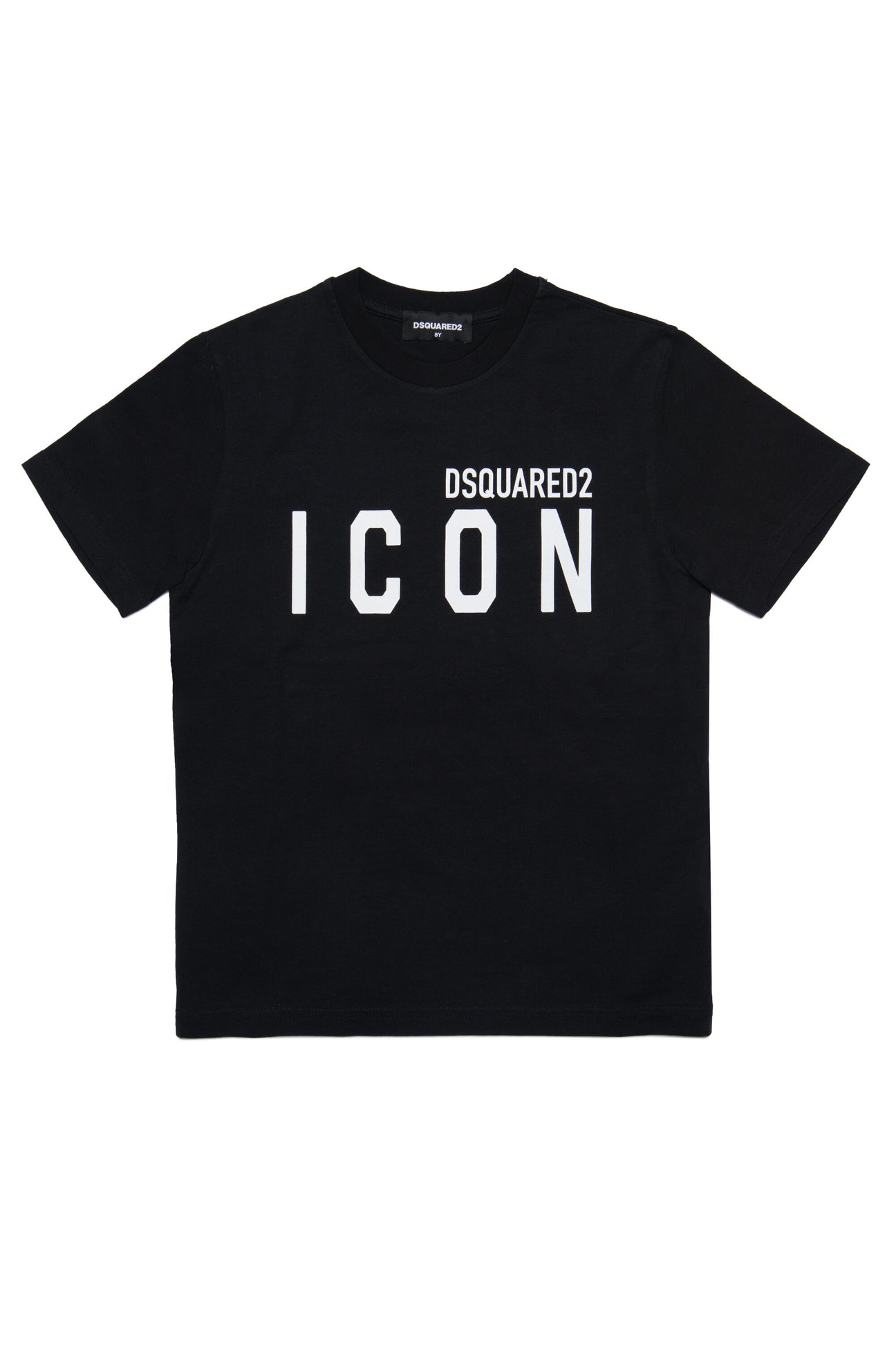 T-shirt girocollo in jersey con logo Icon 