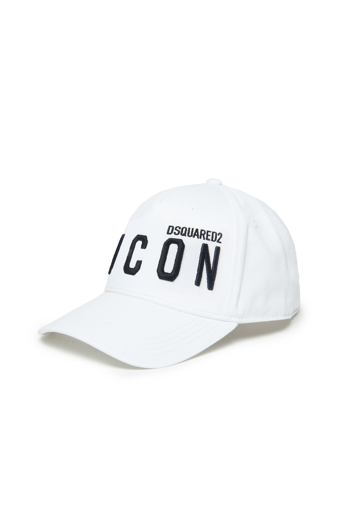 Cappello da baseball in gabardina con logo Icon 