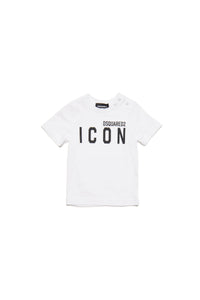 Icon logo crew-neck jersey T-shirt