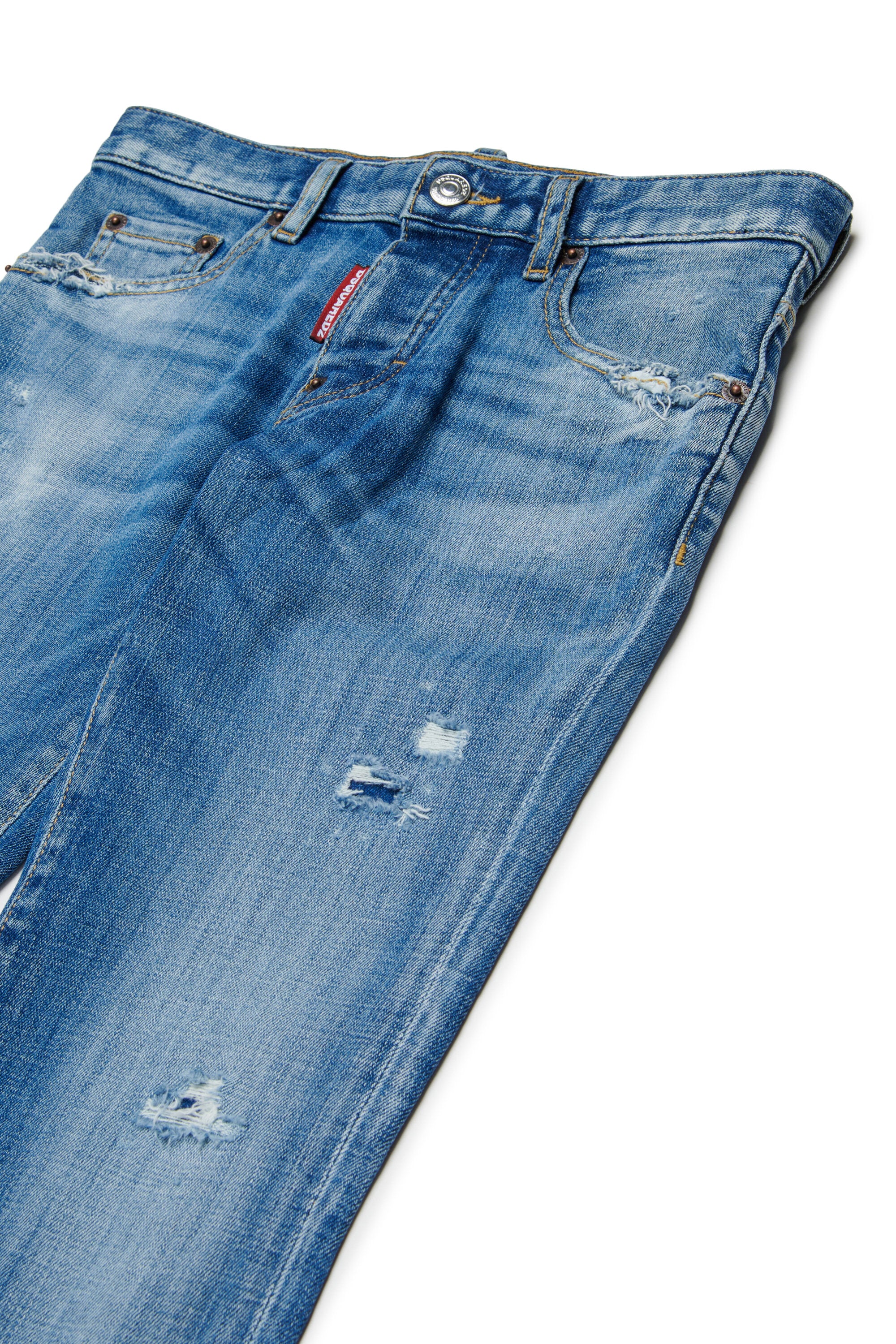 Straight-Jeans in hellblauer Waschung – Stanislav
