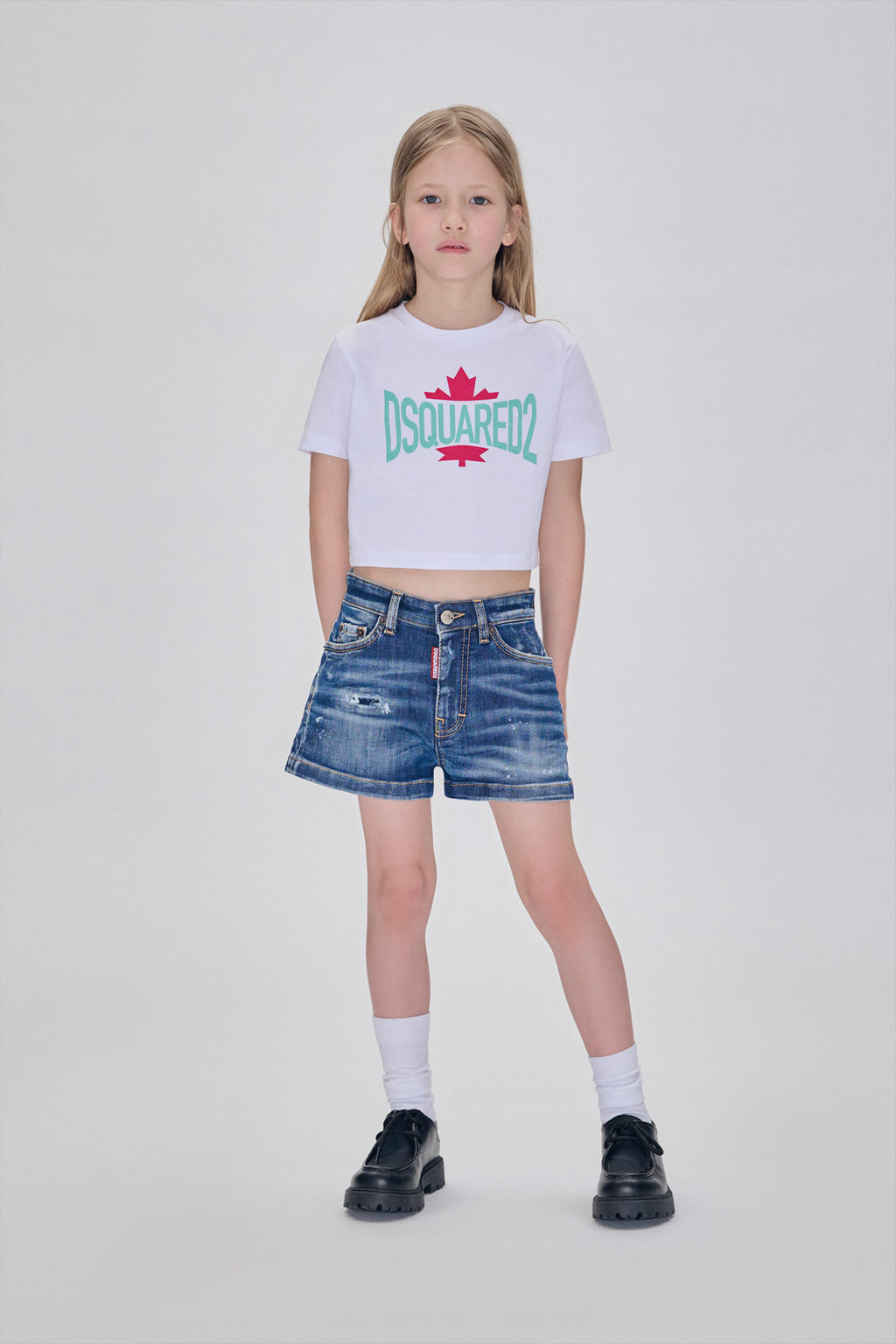 School girl skirt with shorts, no brand name. China