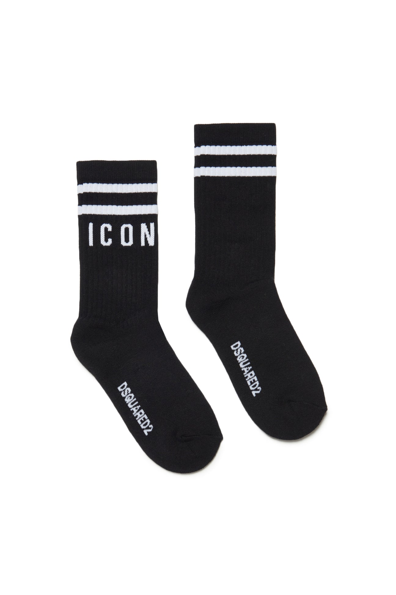 Calcetines negros con logotipo Icon 