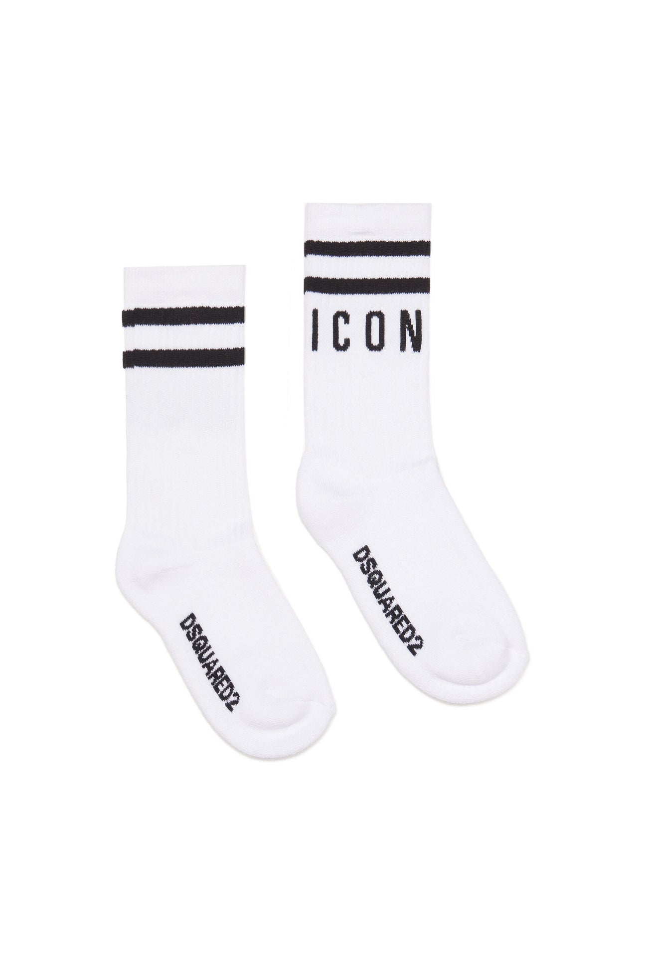 Calcetines blancos con logotipo Icon 