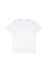 Jersey stretch t-shirt with logo