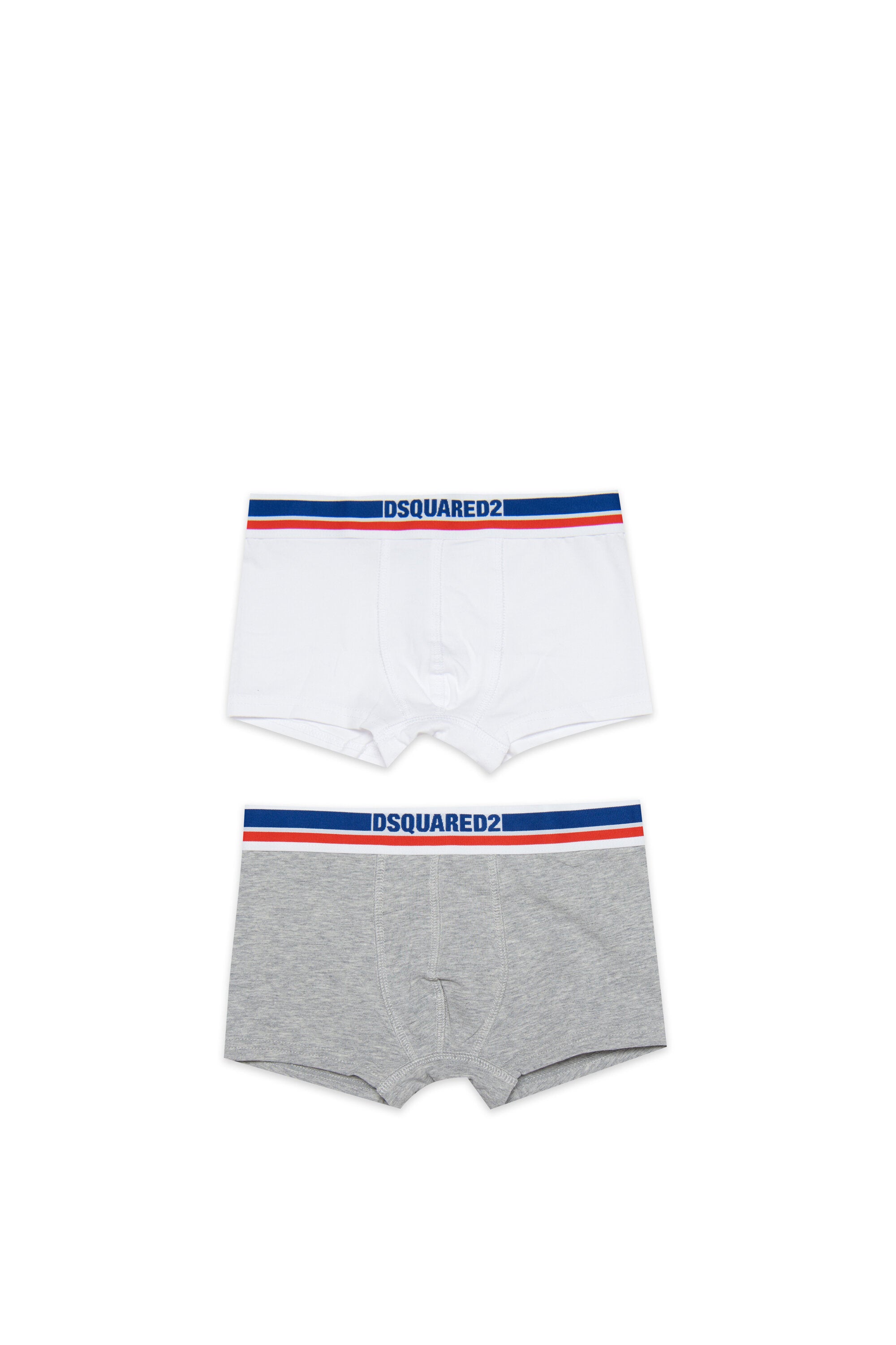 Jersey boxer shorts with logoed elastic - 2 pairs