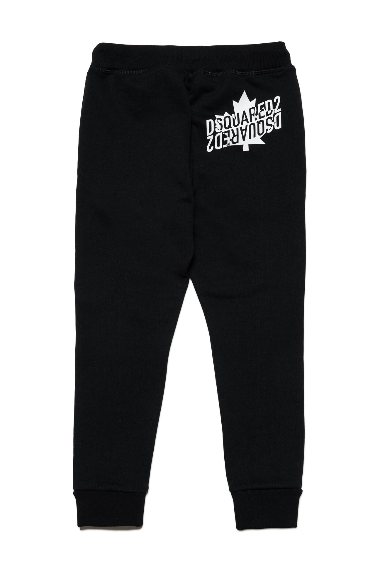 Fleece jogger pants with mirrored logo Fleece jogger pants with mirrored logo