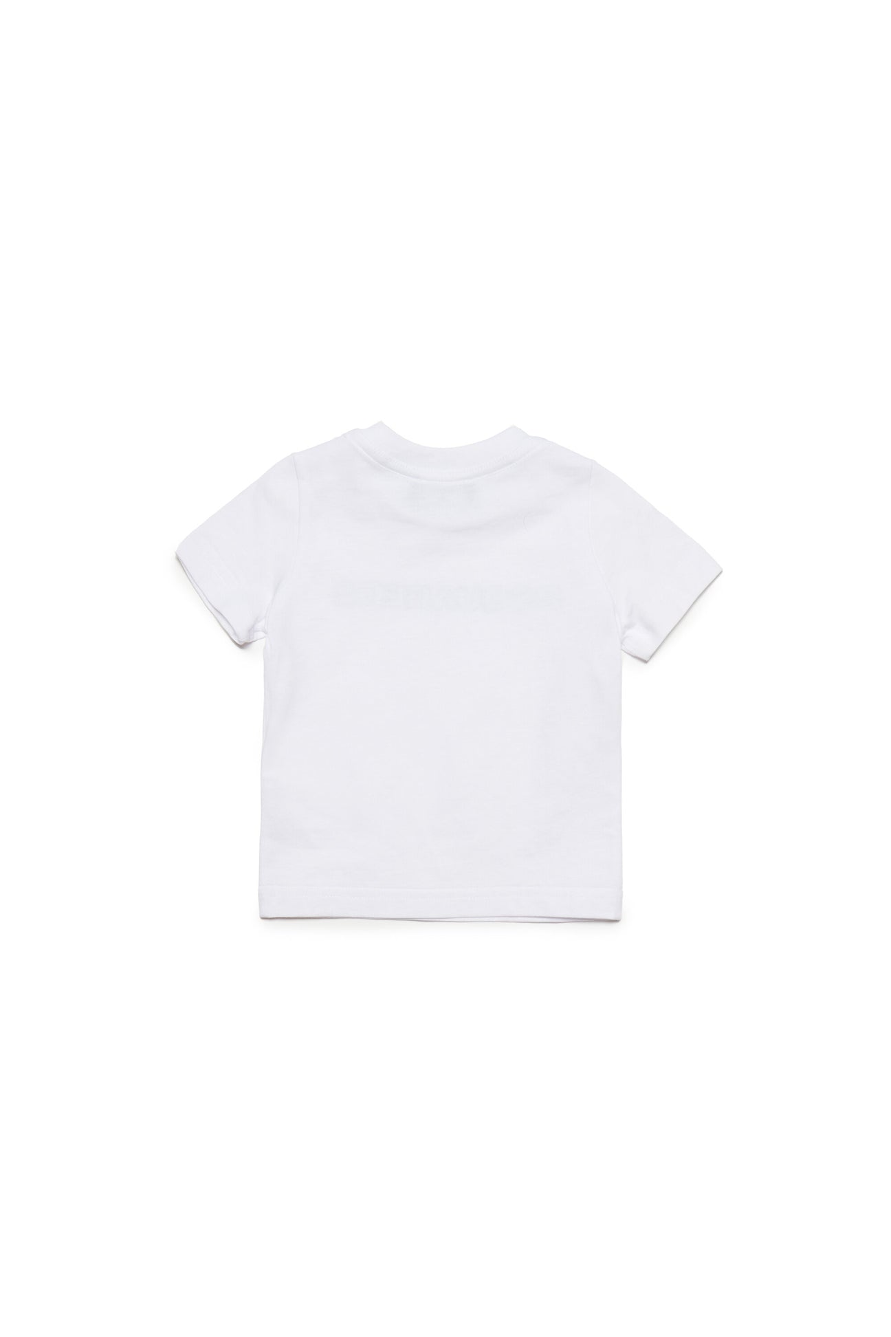 Crew-neck jersey T-shirt with outline logo Crew-neck jersey T-shirt with outline logo