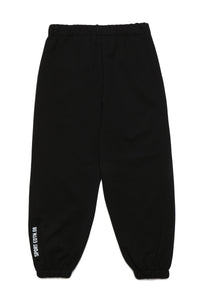 Jogger pants in fleece with D2 Leaf graphics