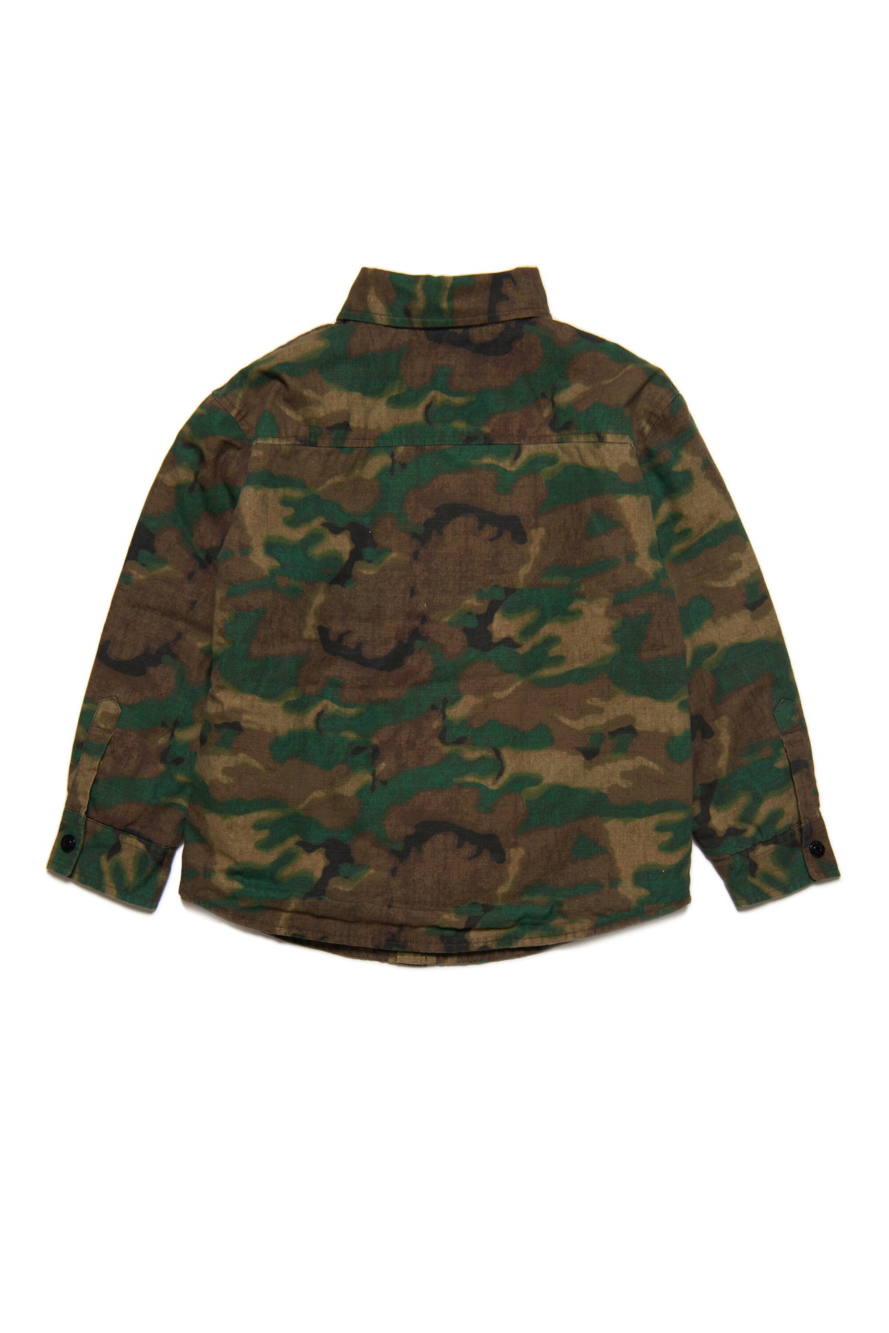 Camicia in cotone ripstop allover camouflage Camicia in cotone ripstop allover camouflage