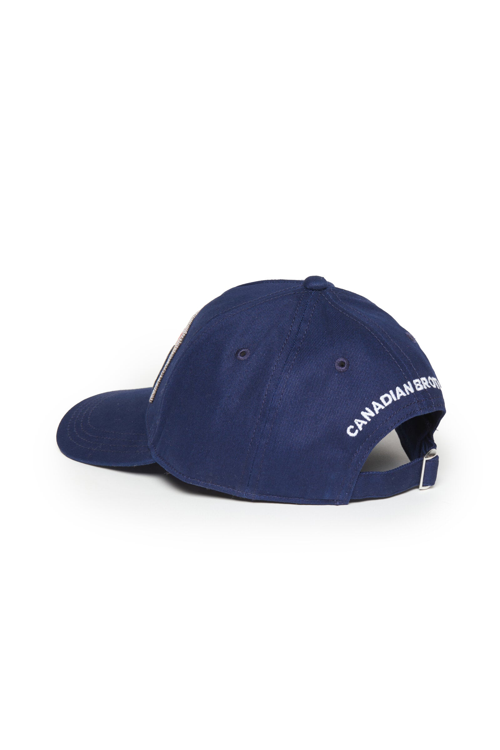 Gabardine baseball cap with lettering