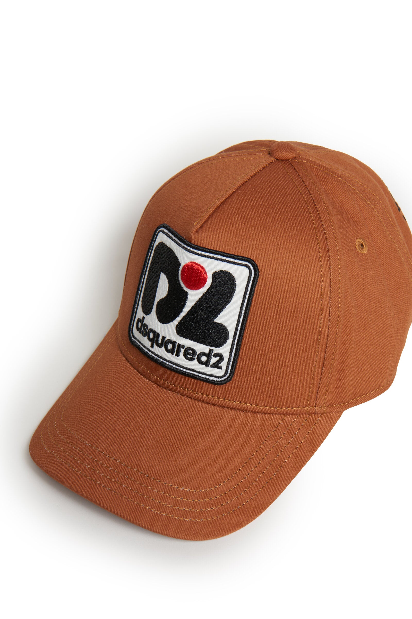 Gabardine baseball cap with patch