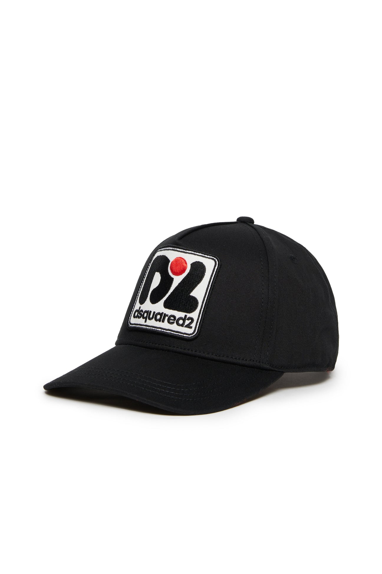 Gabardine baseball cap with patch 