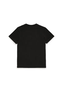 Crew-neck cotton jersey T-shirt with climb graphics