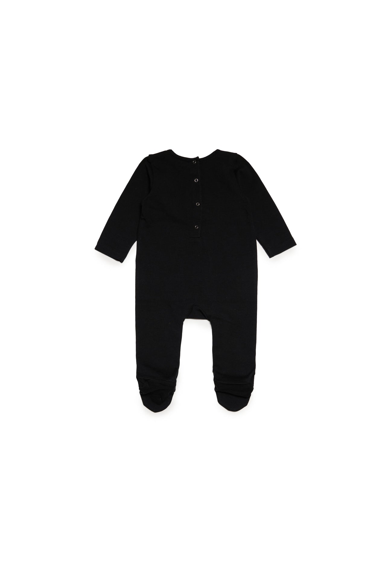 Tuta jumpsuit in jersey di cotone biologico con logo Tuta jumpsuit in jersey di cotone biologico con logo