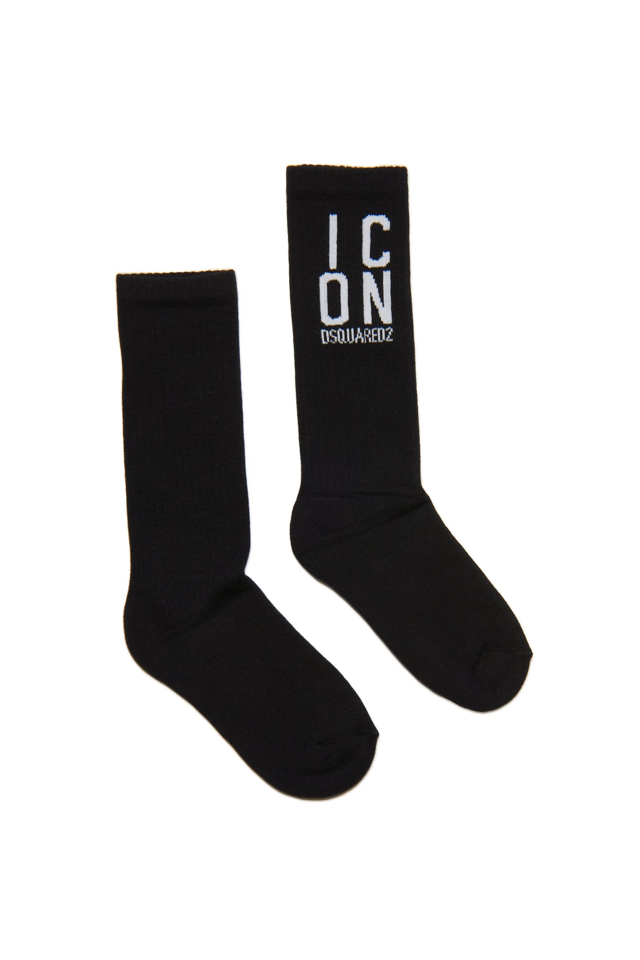 Cotton-blend socks with Icon logo 
