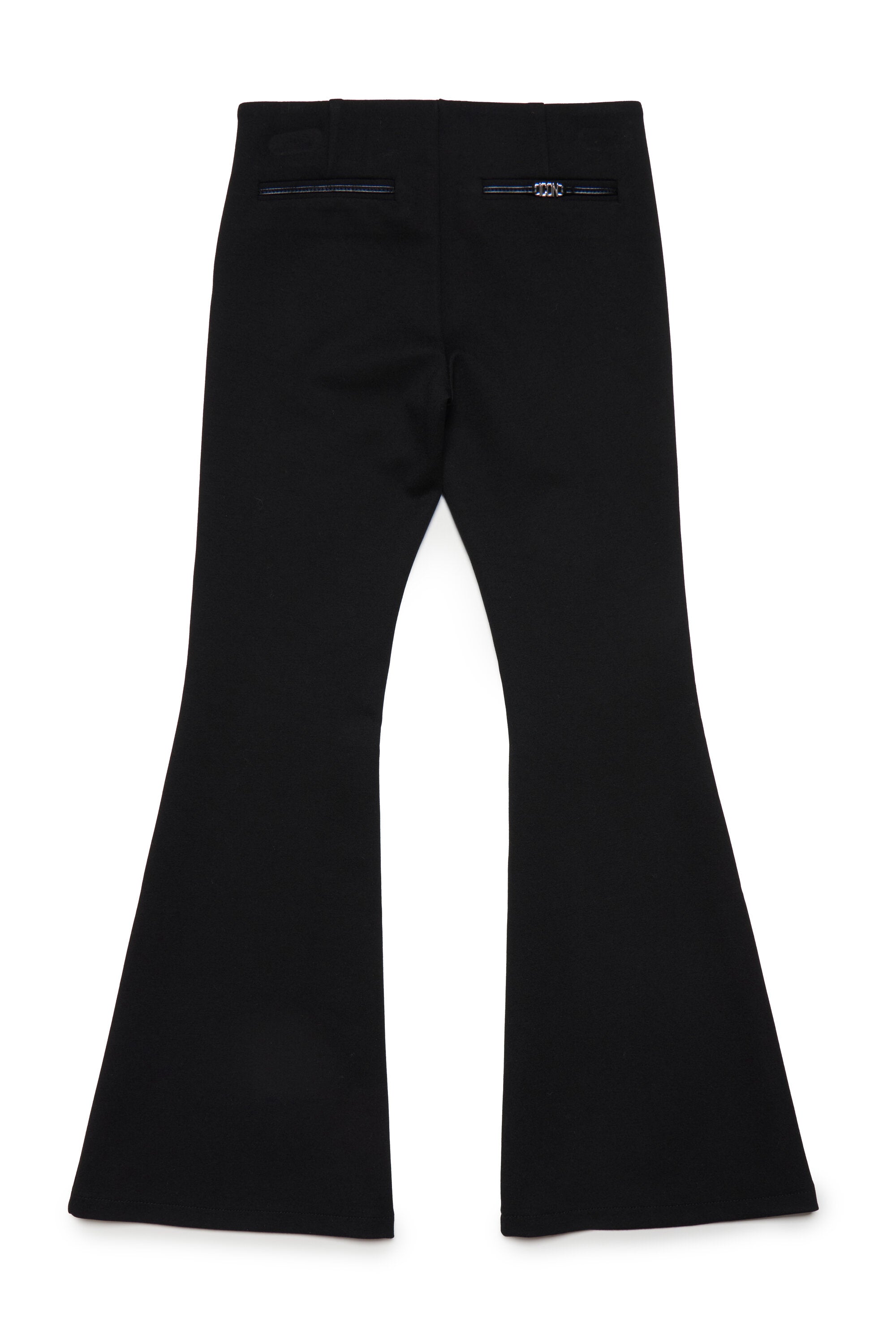 Formal bootcut pants in Milano stitch with Icon logo