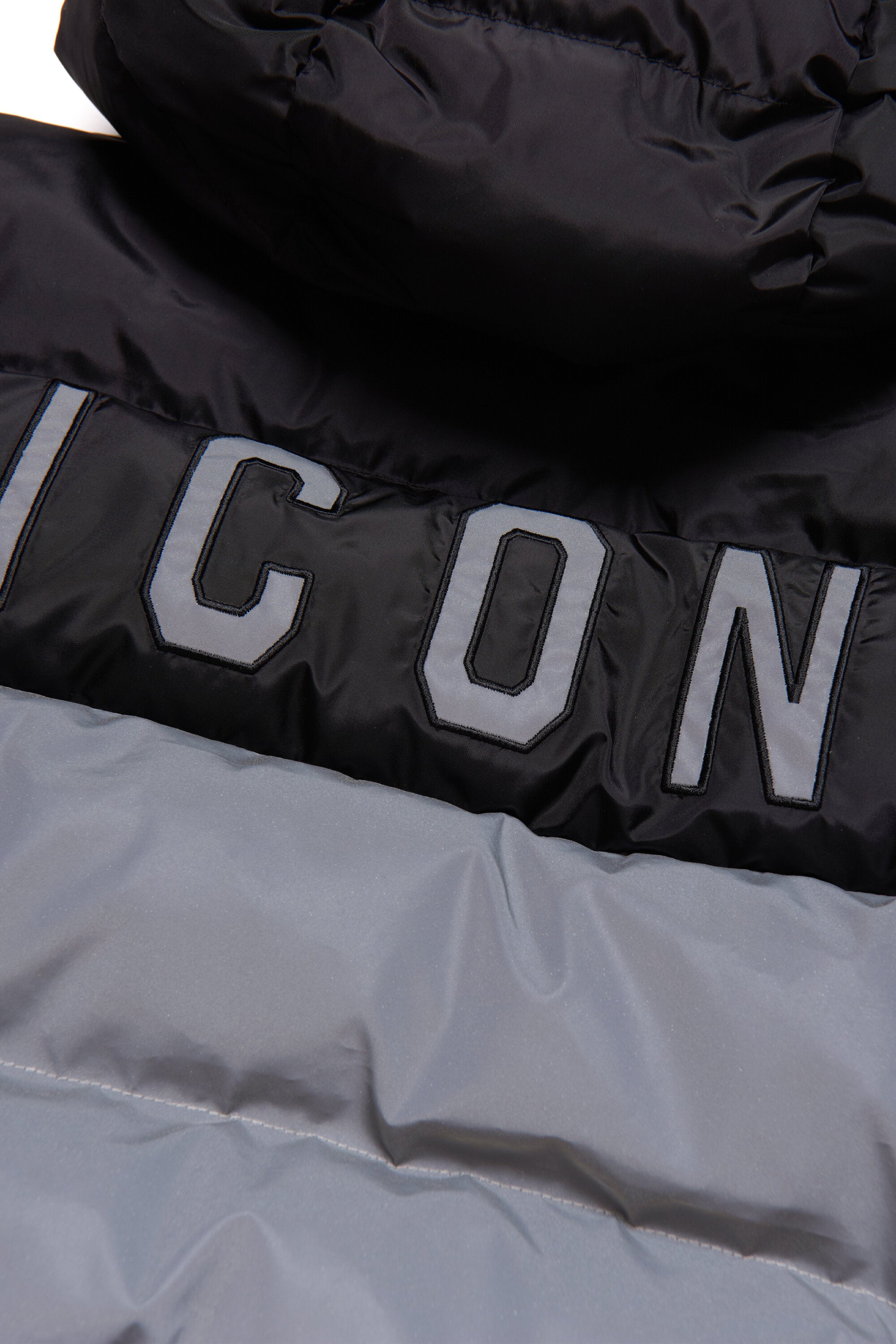 Icon logo padded jacket