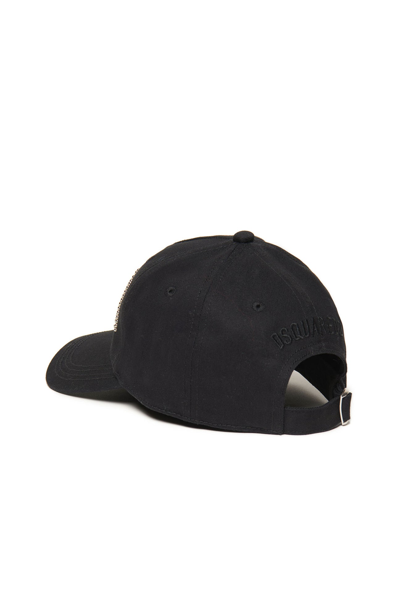 Cappello da baseball in gabardina con logo Icon Studs Cappello da baseball in gabardina con logo Icon Studs