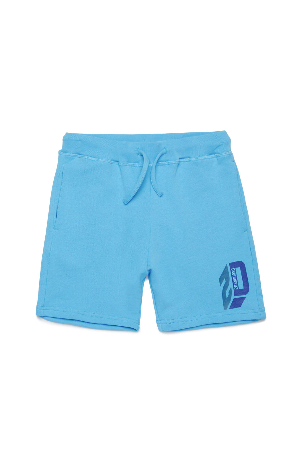 Shorts in felpa con logo tridimensionale