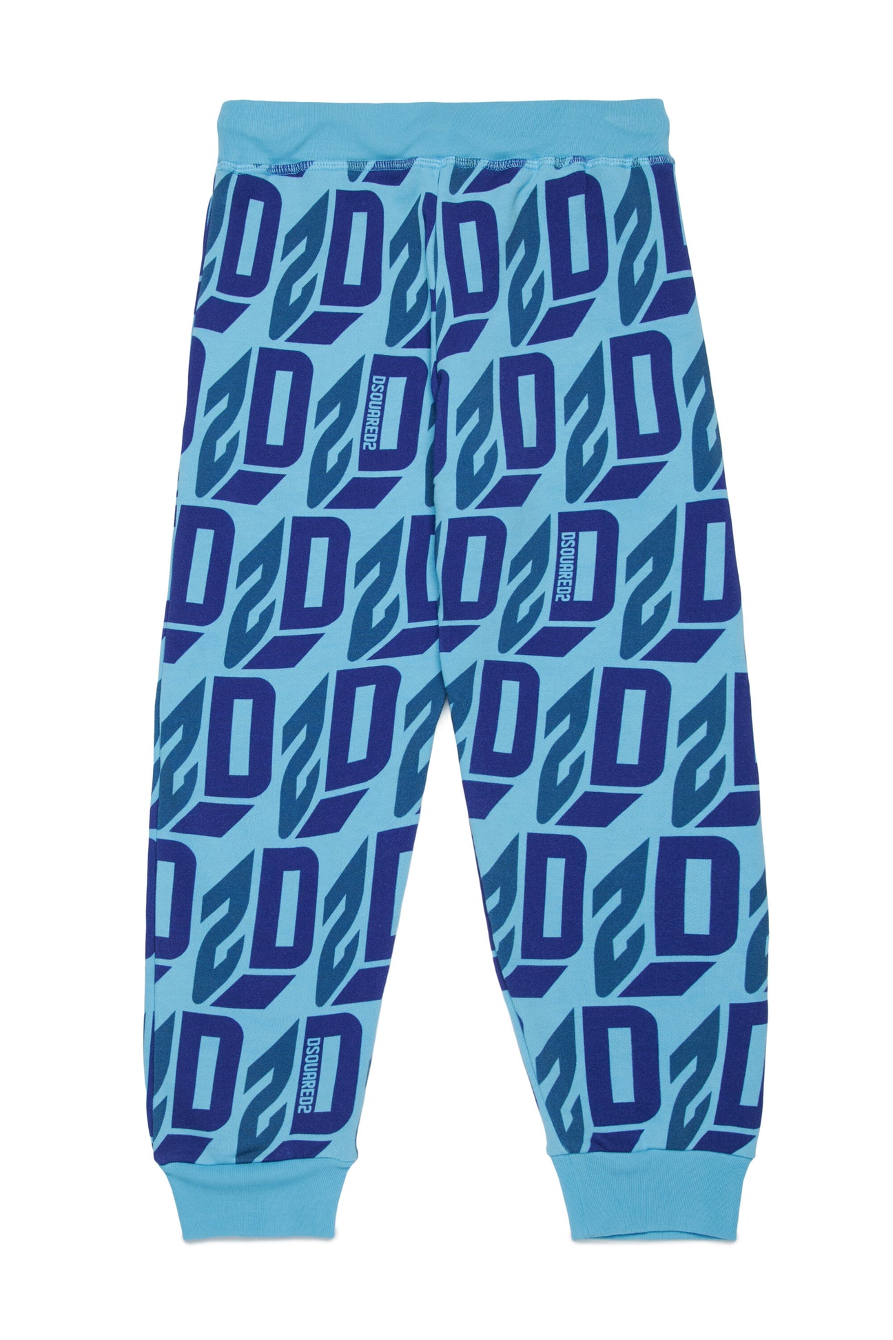 Pantaloni jogger allover logo D2 effetto 3D Pantaloni jogger allover logo D2 effetto 3D