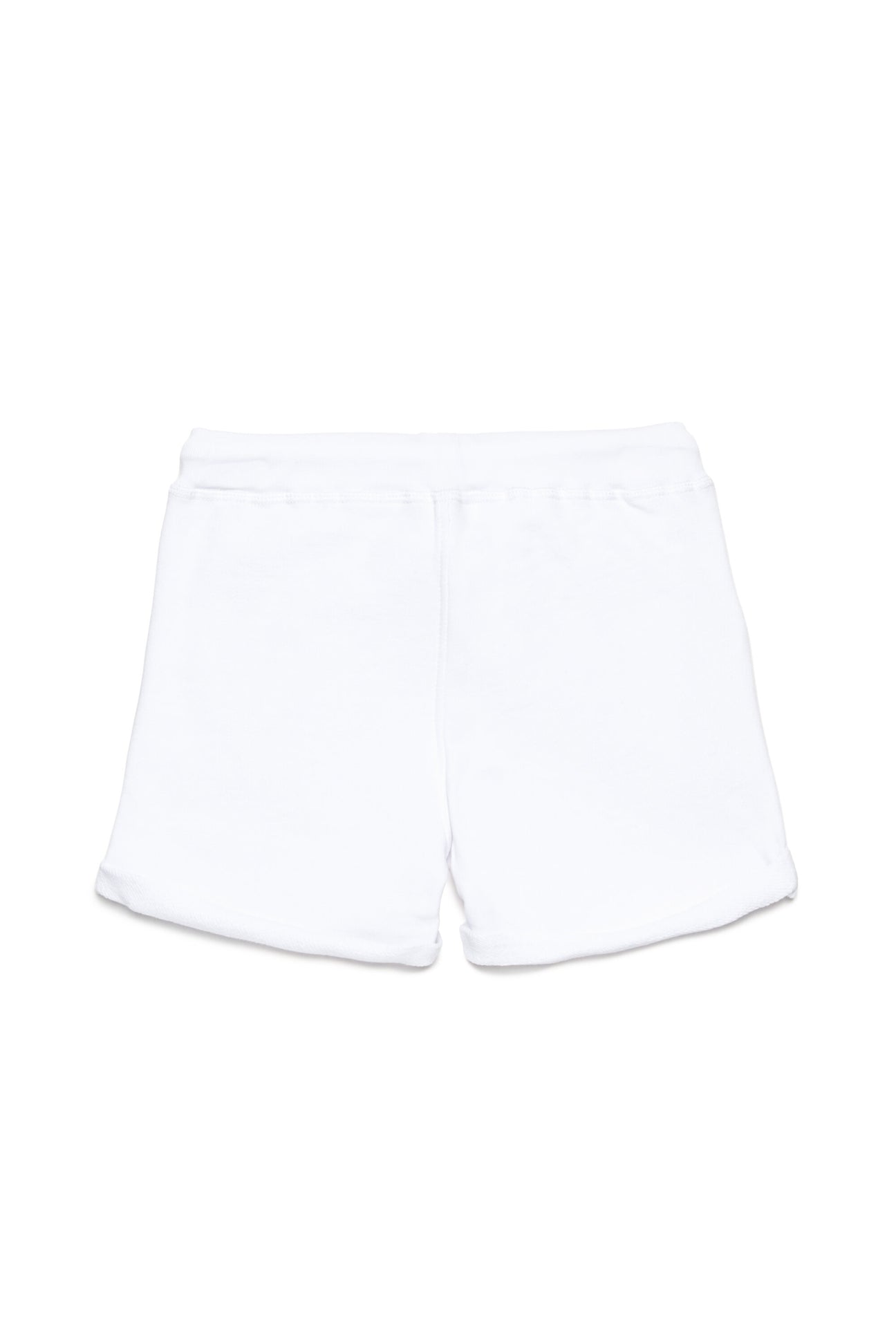 Fleece shorts with three-dimensional branded logo Fleece shorts with three-dimensional branded logo
