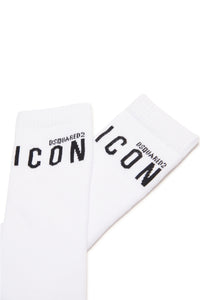 Cotton socks branded with ICON logo