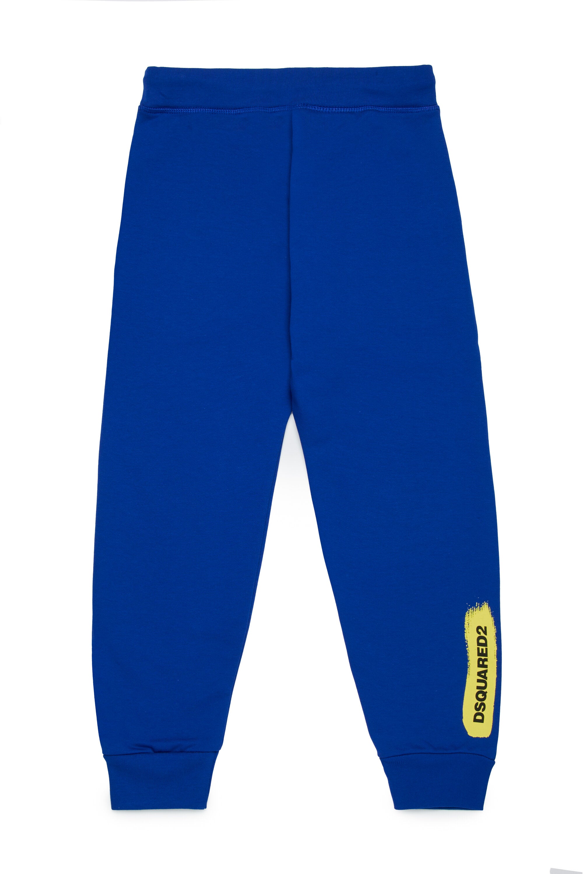 Fleece jogger pants with brushed graphics