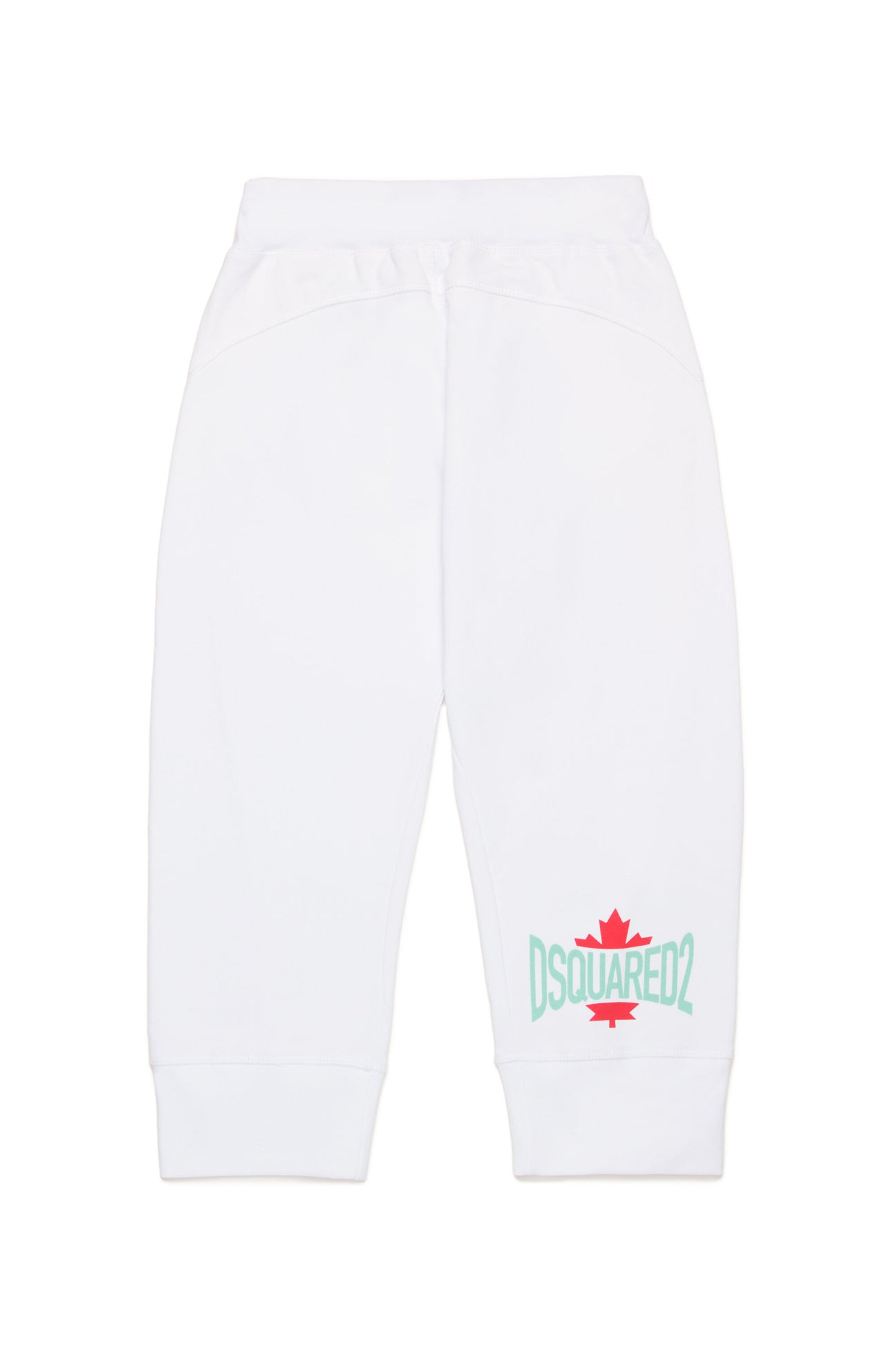 Fleece jogger pants with graphic leaf logo Fleece jogger pants with graphic leaf logo