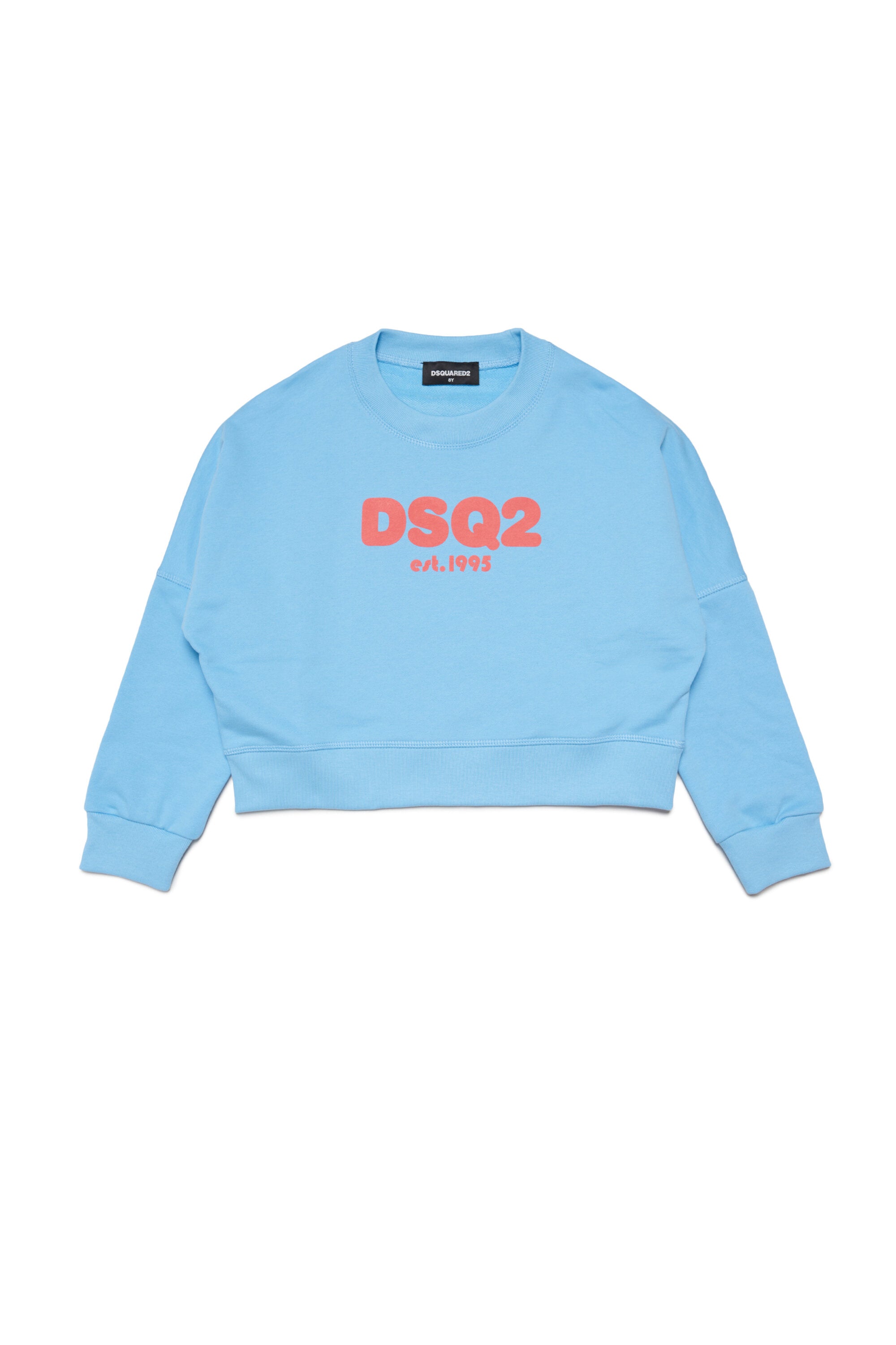 DSQ2 branded cropped sweatshirt est.1995