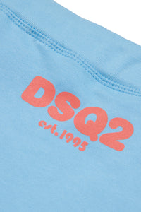 Gonna con logo DSQ2 est.1995 e ruches