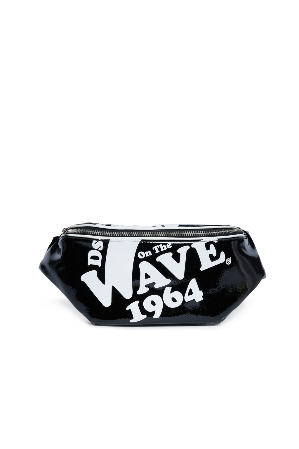 Marsupio lucido con grafica Wave 1964