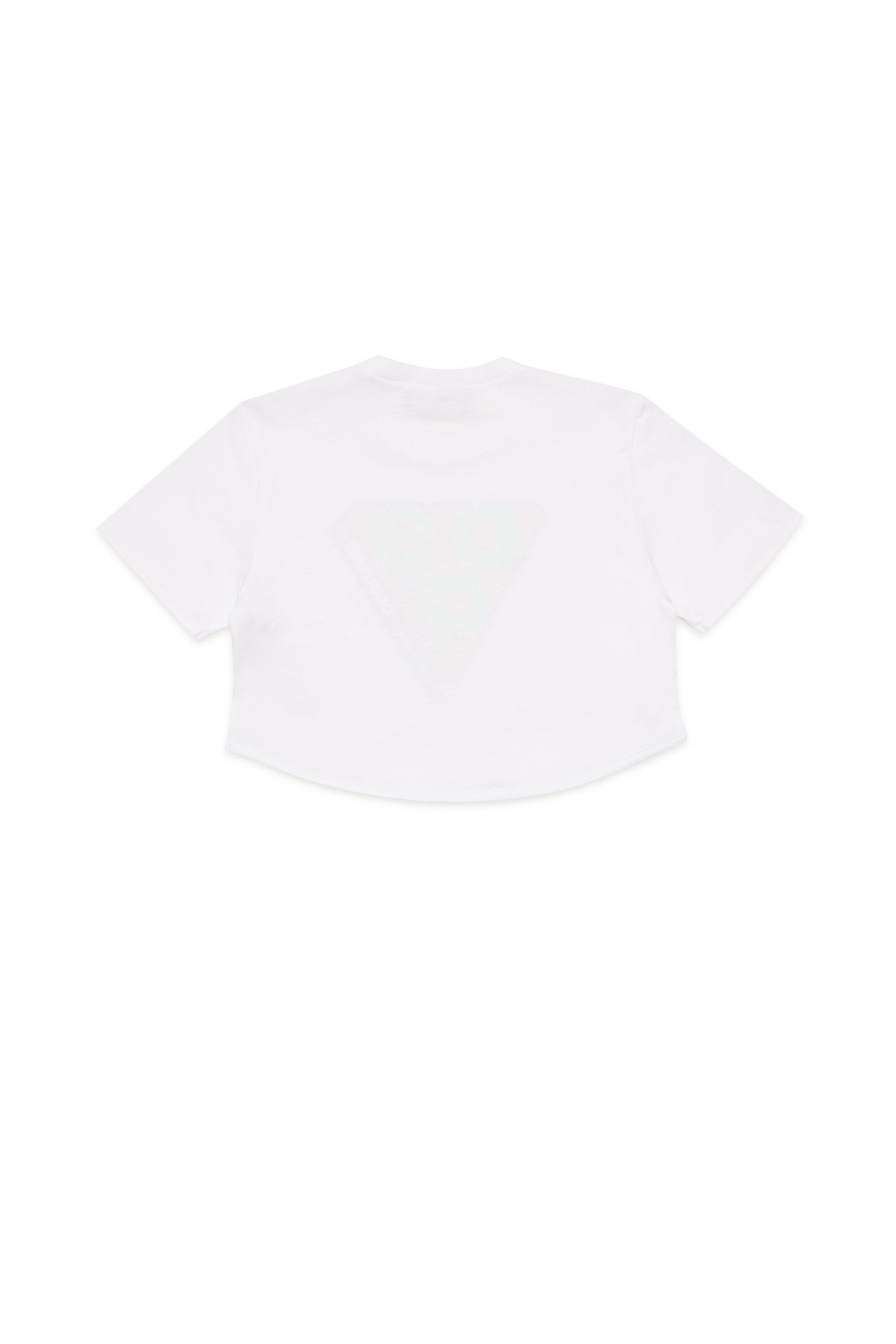 T-shirt with triangular logo graphic DSQ2