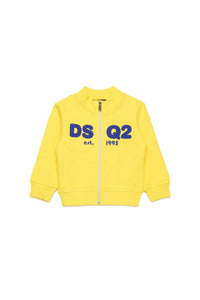 Sweatshirt with zip and logo DSQ2 est.1995