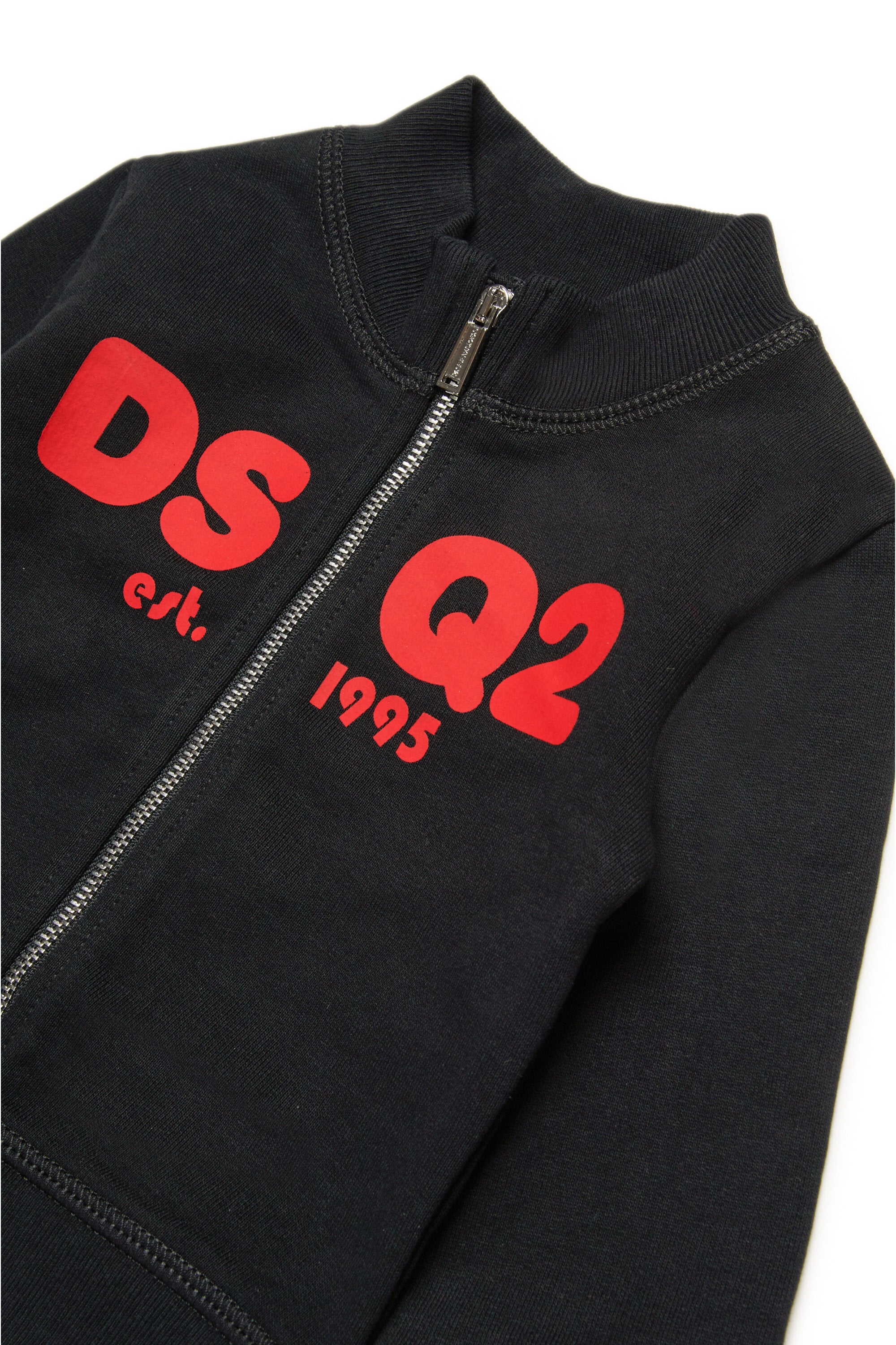 Sweatshirt with zip and logo DSQ2 est.1995