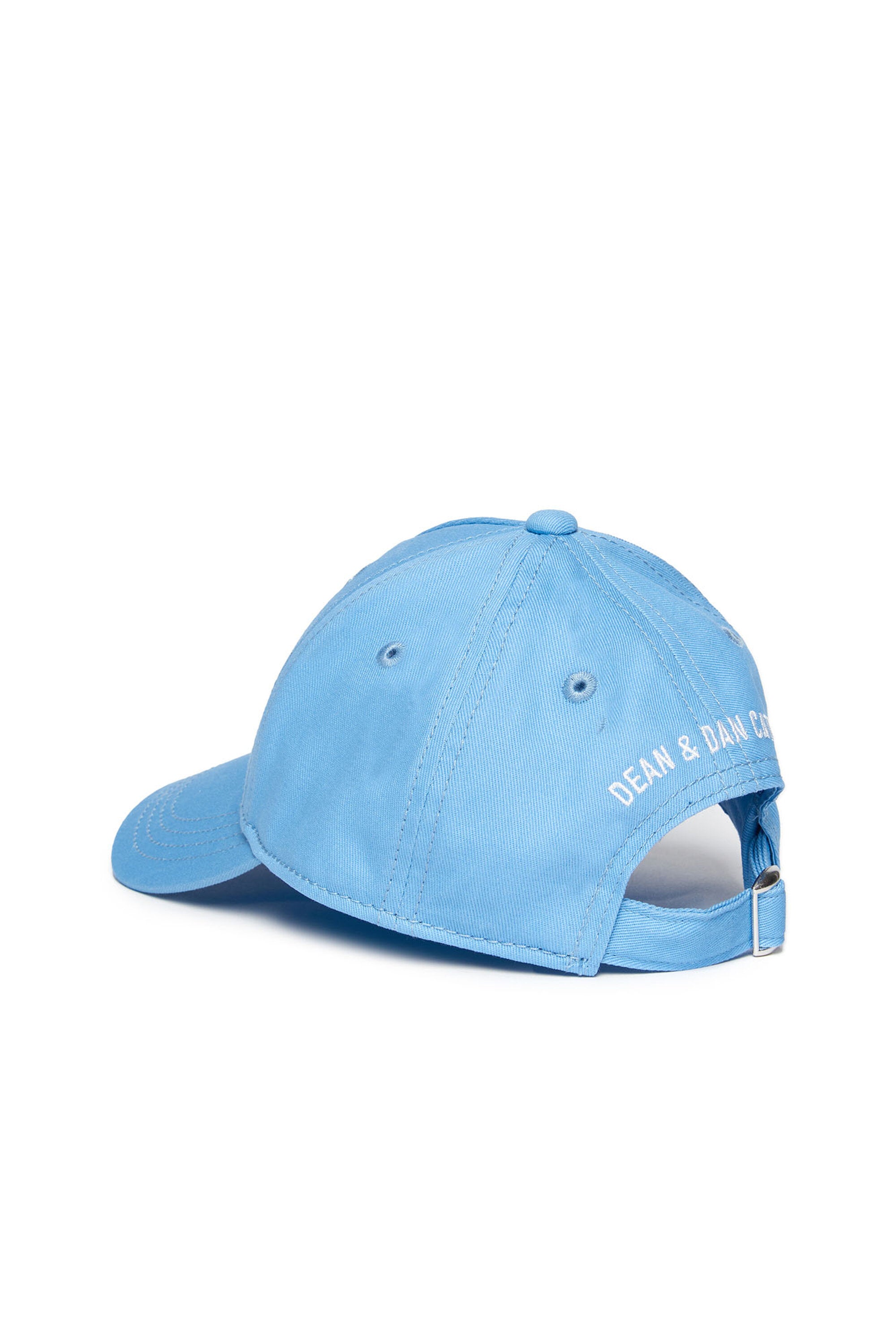 Cappello da baseball in gabardina con logo surf