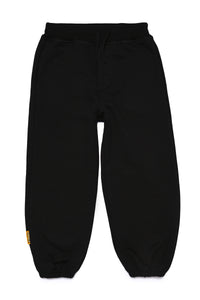 Pac-Man print jogger pants in fleece