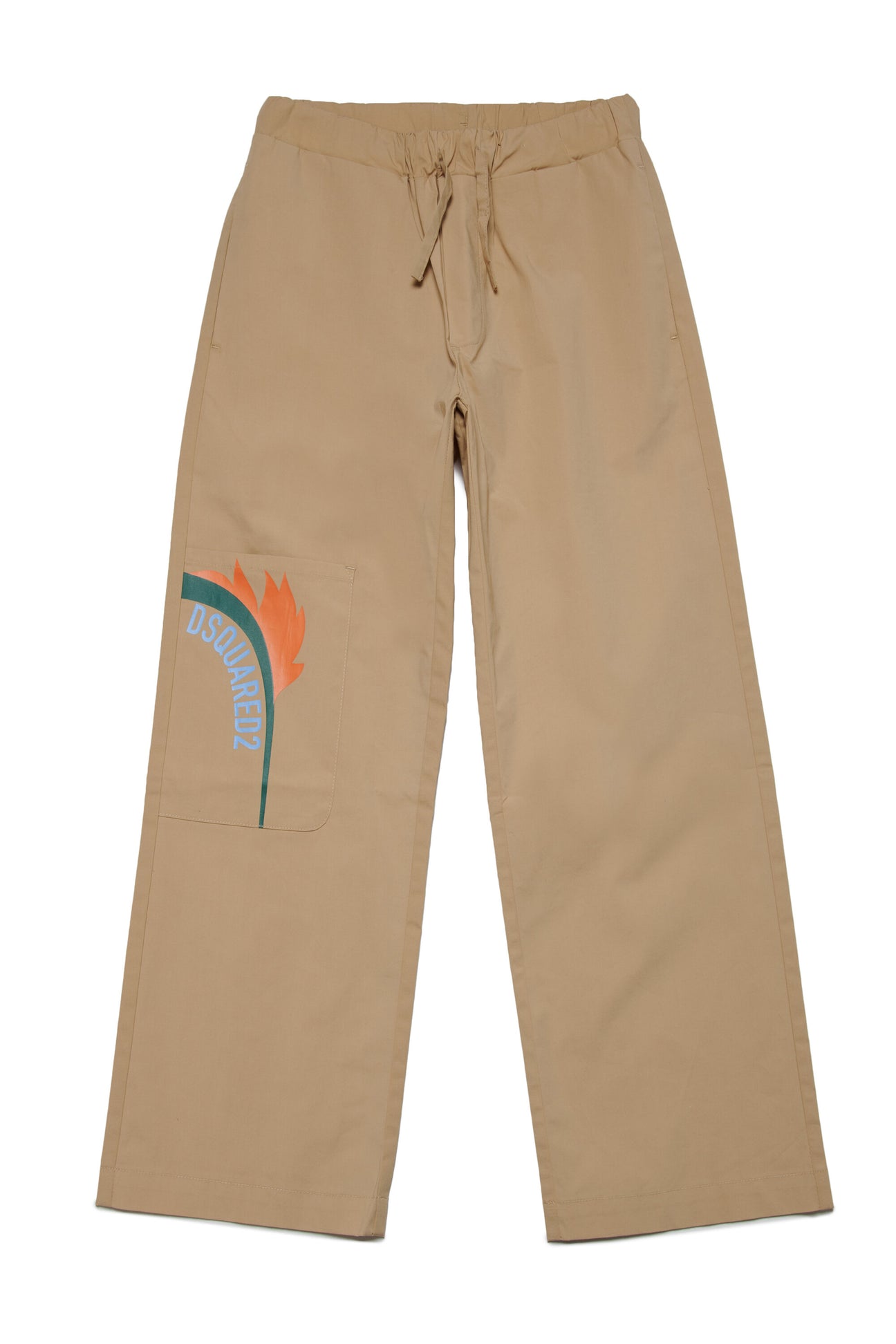 Lightweight pants with XEROX logo 