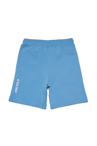 Fleece shorts with two-tone Leaf graphics