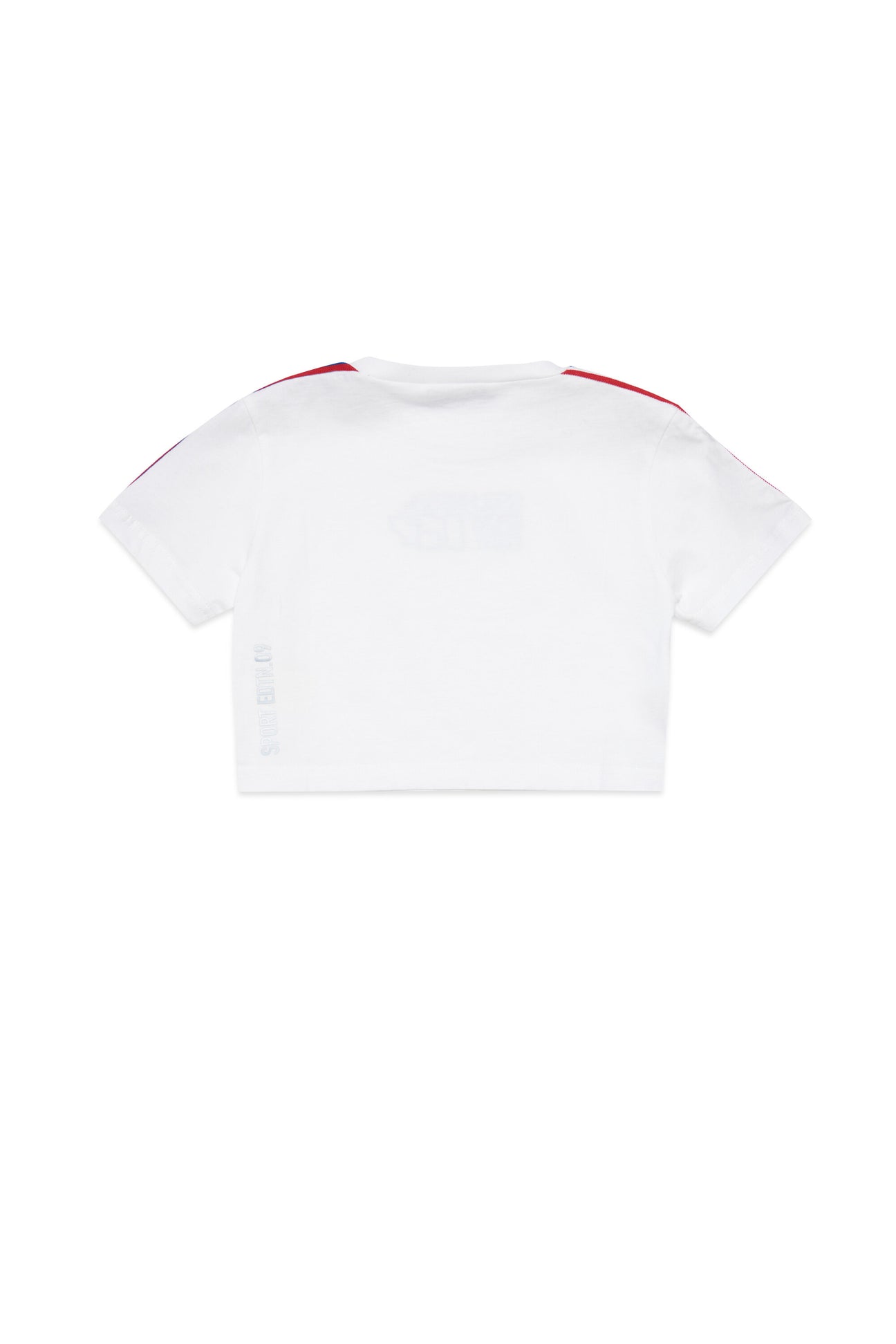 Cropped T-shirt with logo band Cropped T-shirt with logo band
