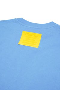 T-shirt with transparent logo