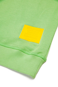 Sudadera con capucha y logotipo transparente