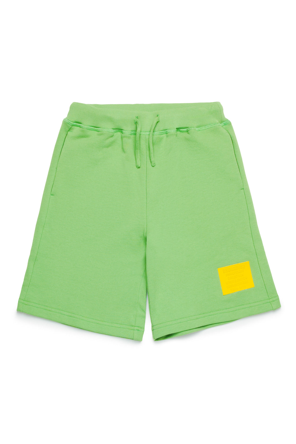 Shorts in felpa con logo trasparente
