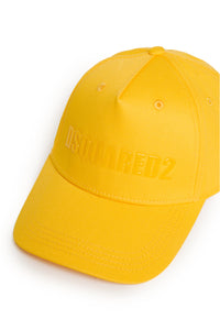 Cappello da baseball in gabardina con logo