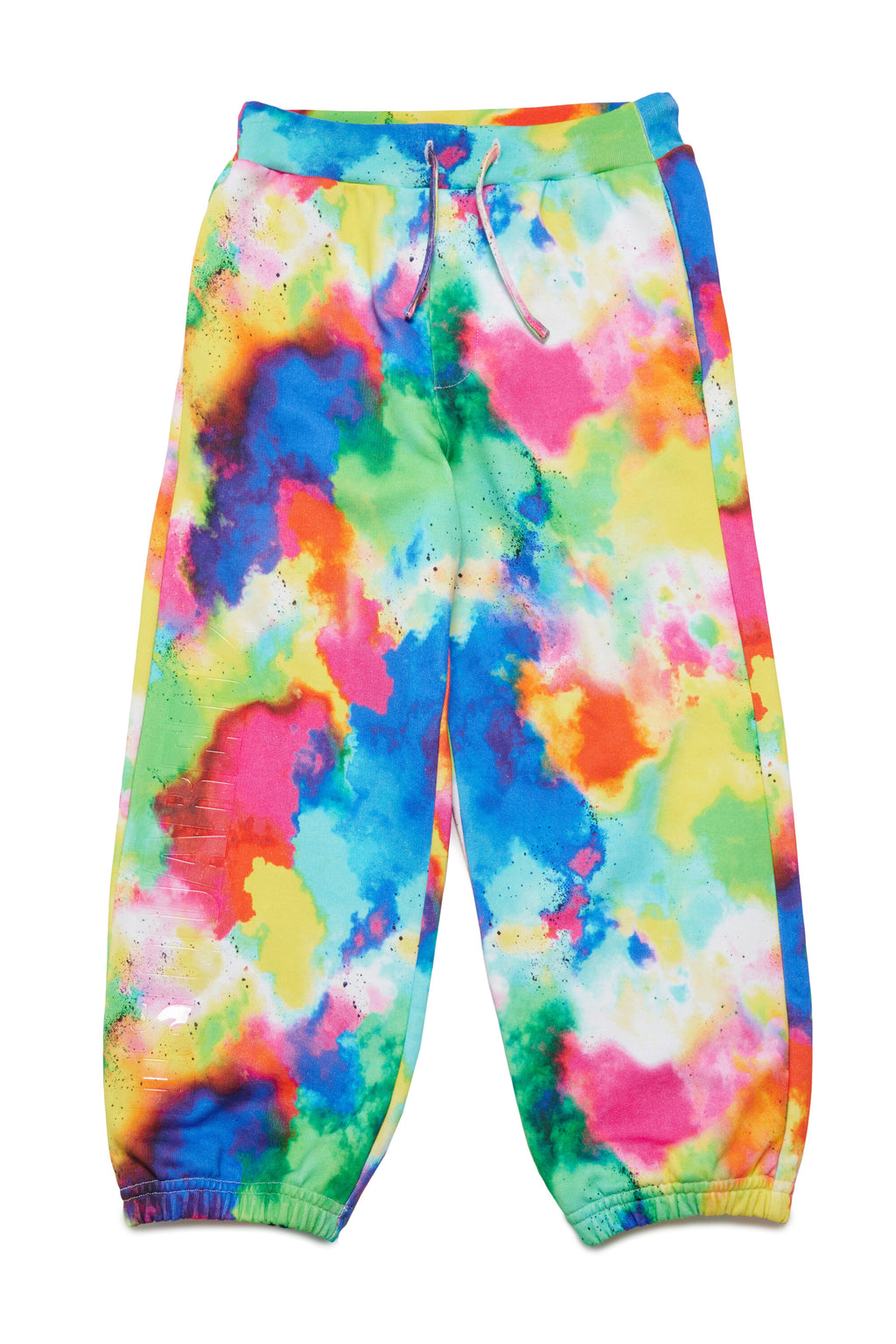 Pantaloni jogger in felpa multicolor
