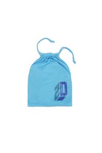 Cotton jumpsuit branded with 3D effect D2 logo