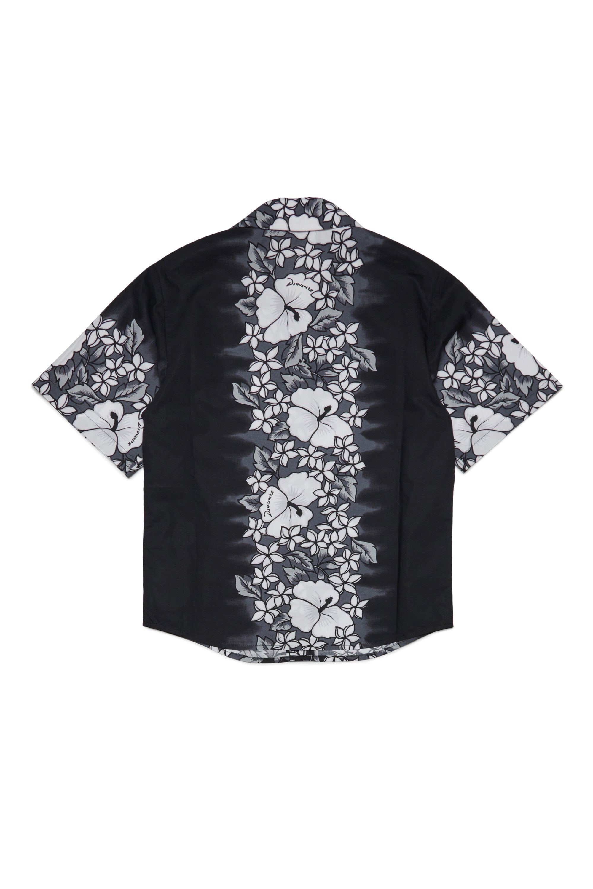 Hawaiian shirt with floral print