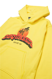 Hooded sweatshirt with Jamaica graphics