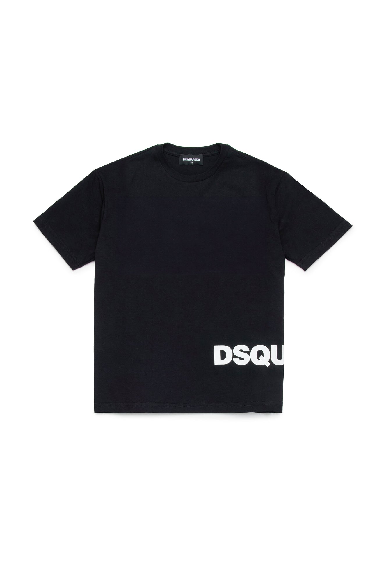 Branded T-shirt with contrasting logo 