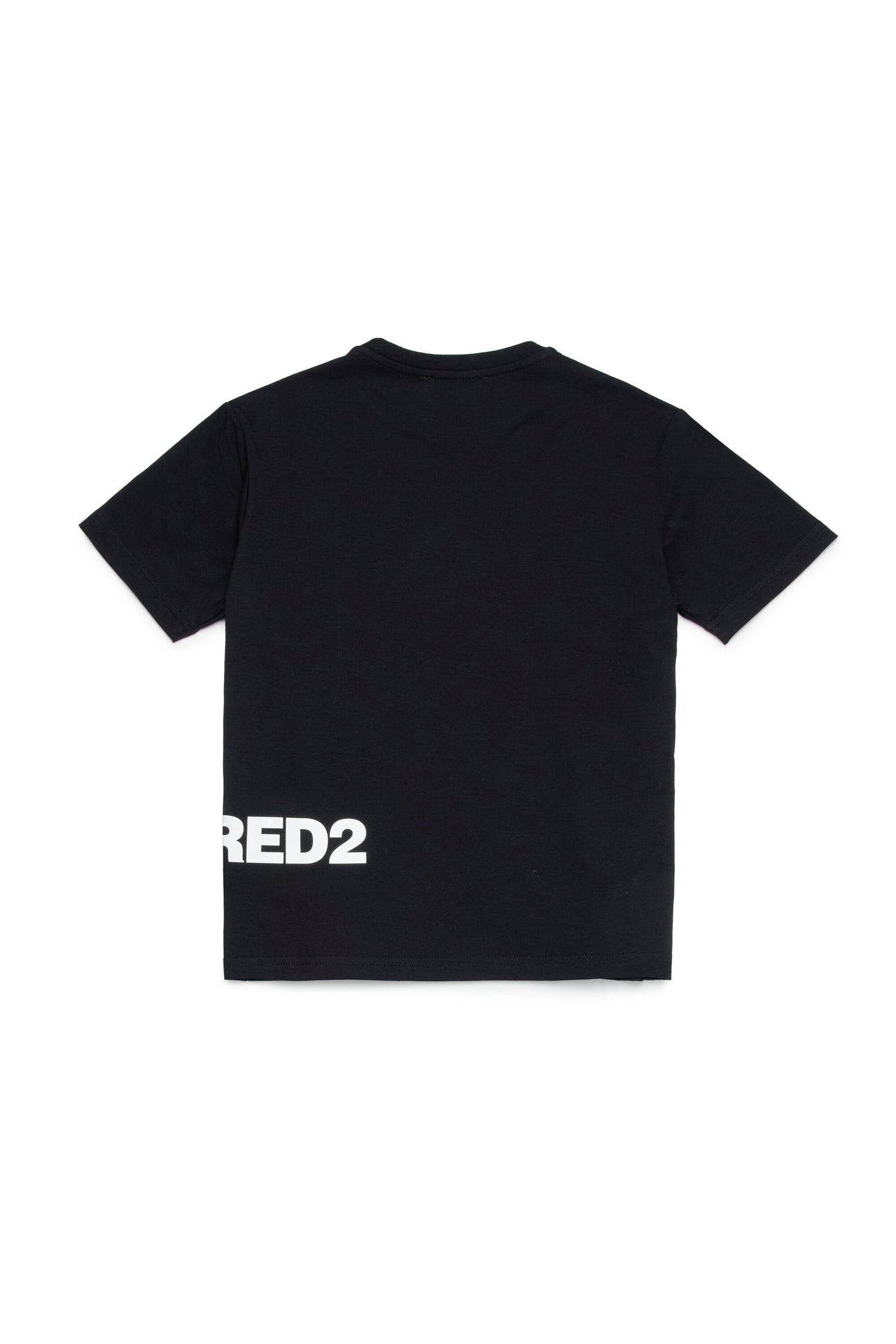 Branded T-shirt with contrasting logo Branded T-shirt with contrasting logo